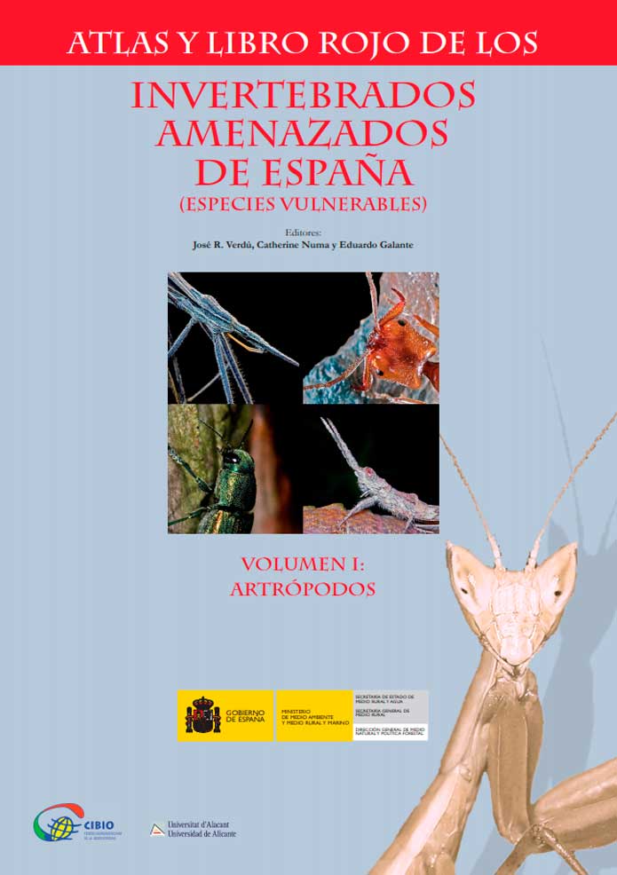 Atlas y Libro Rojo de los invertebrados amenazados de España.